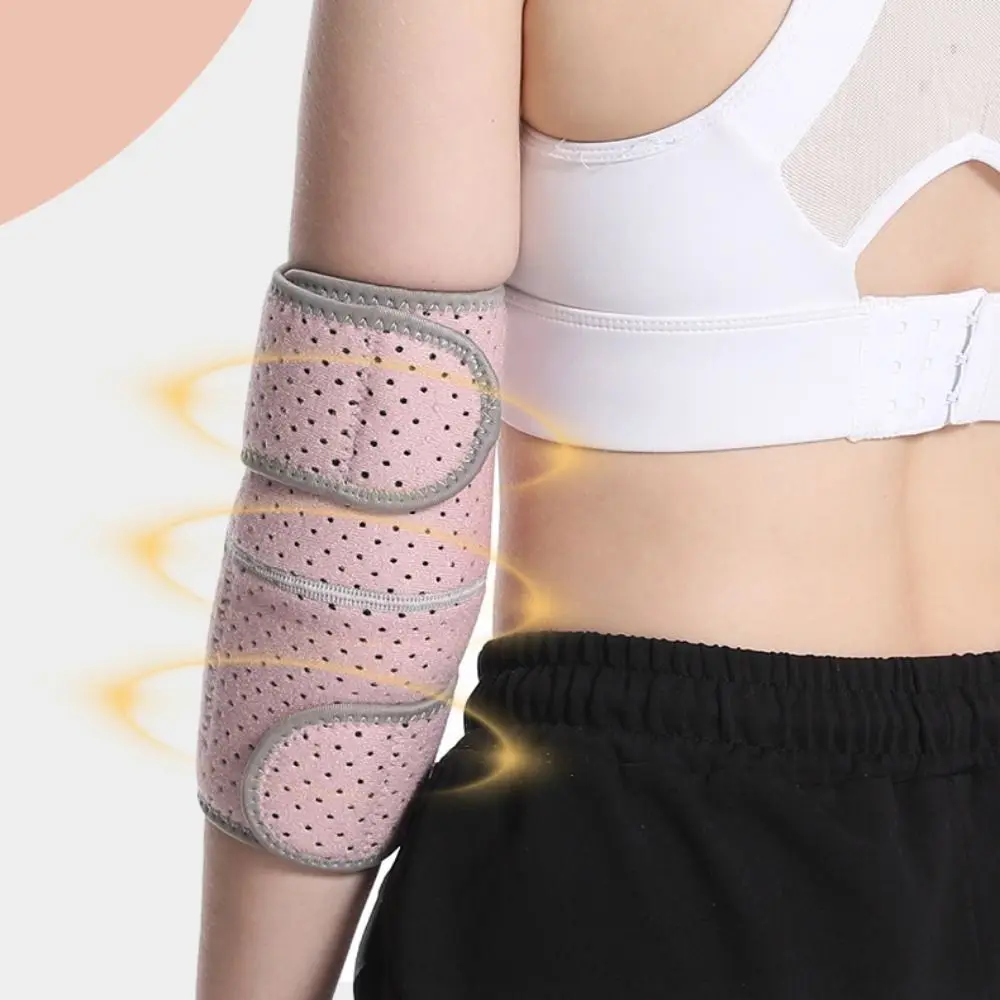 Double Strap Elbow Forearm Sleeves Adjustable Compression Fixed Elbow Forearm Crashproof Pads Breathable Anti-slip