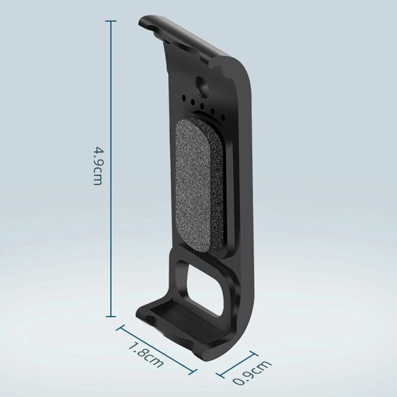 Para gopro9 hero9 câmera recarregável bateria lateral capa buraco capa de carregamento acessórios da câmera capa de resfriamento-WMAN