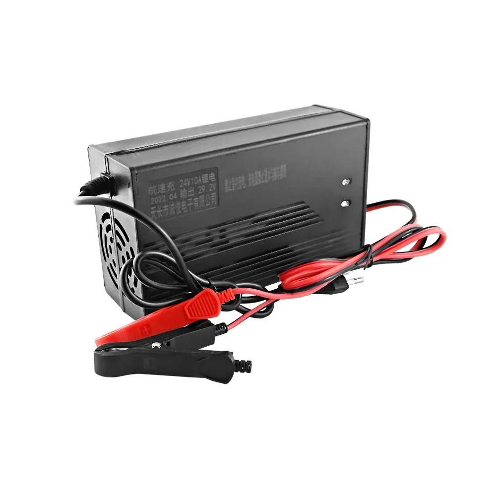 LiitoKala 29.2V 10A Charger Smart Suitable For 8S 24V LiFePO4 Battery