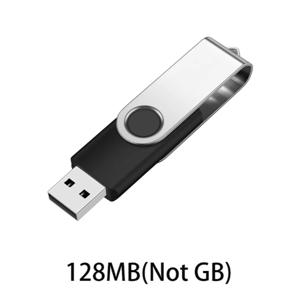 Unidad flash USB de 128 MB de pequeña capacidad, venta al por mayor, Memory Stick amarillo, memoria roja, Pen Drive azul de 128 MB, memoria USB negra