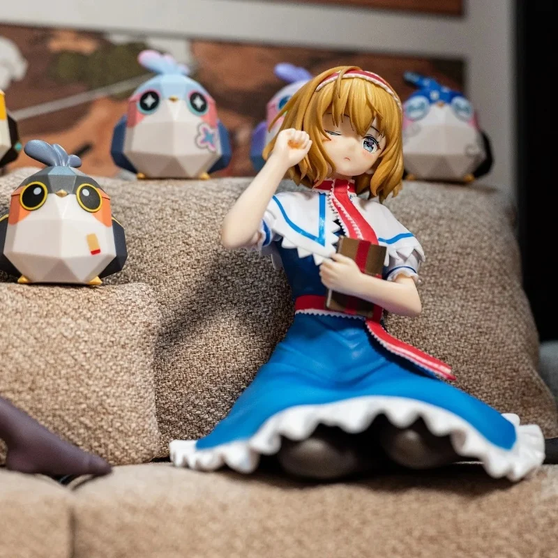 

Furyu Touhou Project Alice Margatroid Anime Noodle Stopper Figure - Action Figurine Model Collection Toy