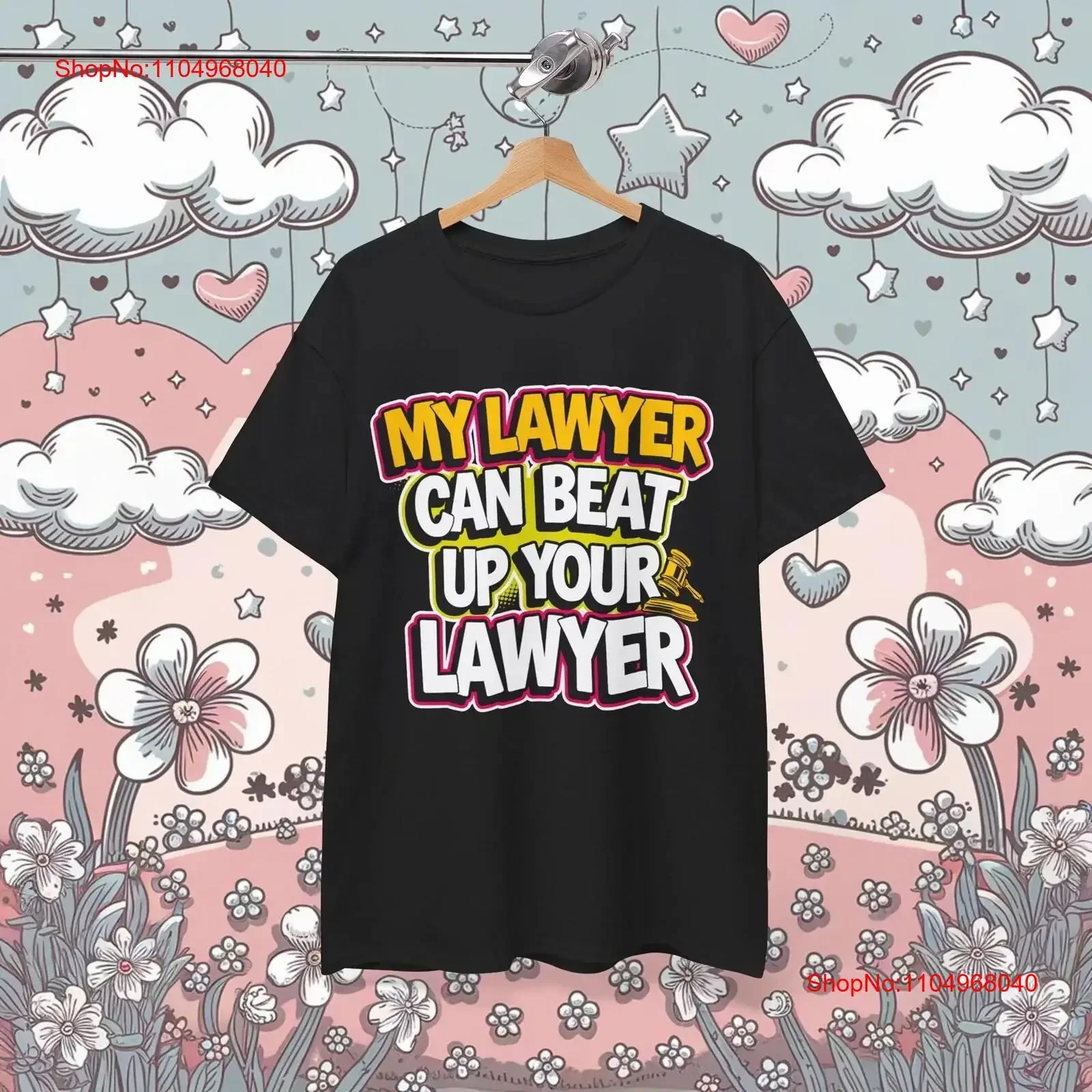 

Футболка My Lawyer Can Beat Up Your для attorney Funny Law School, винтажная стираная модная футболка унисекс с графикой, стильная, мягкая, растянутая
