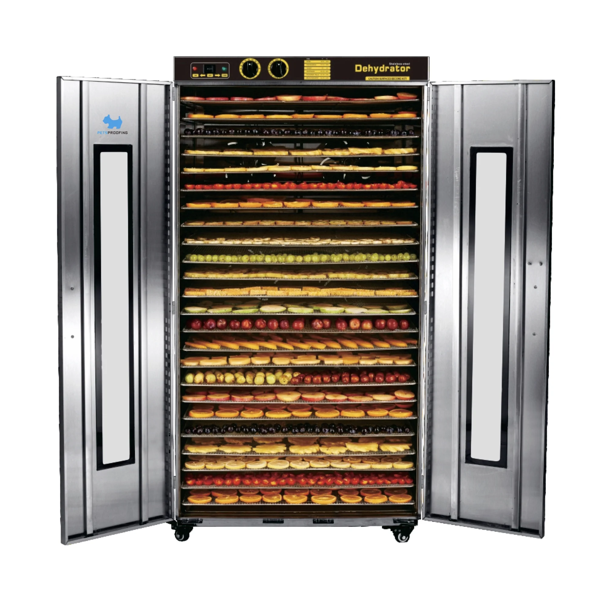 Dehydrator Tray Electric - Desidratador Elétrico Comercial e Industrial PETSPROOFING