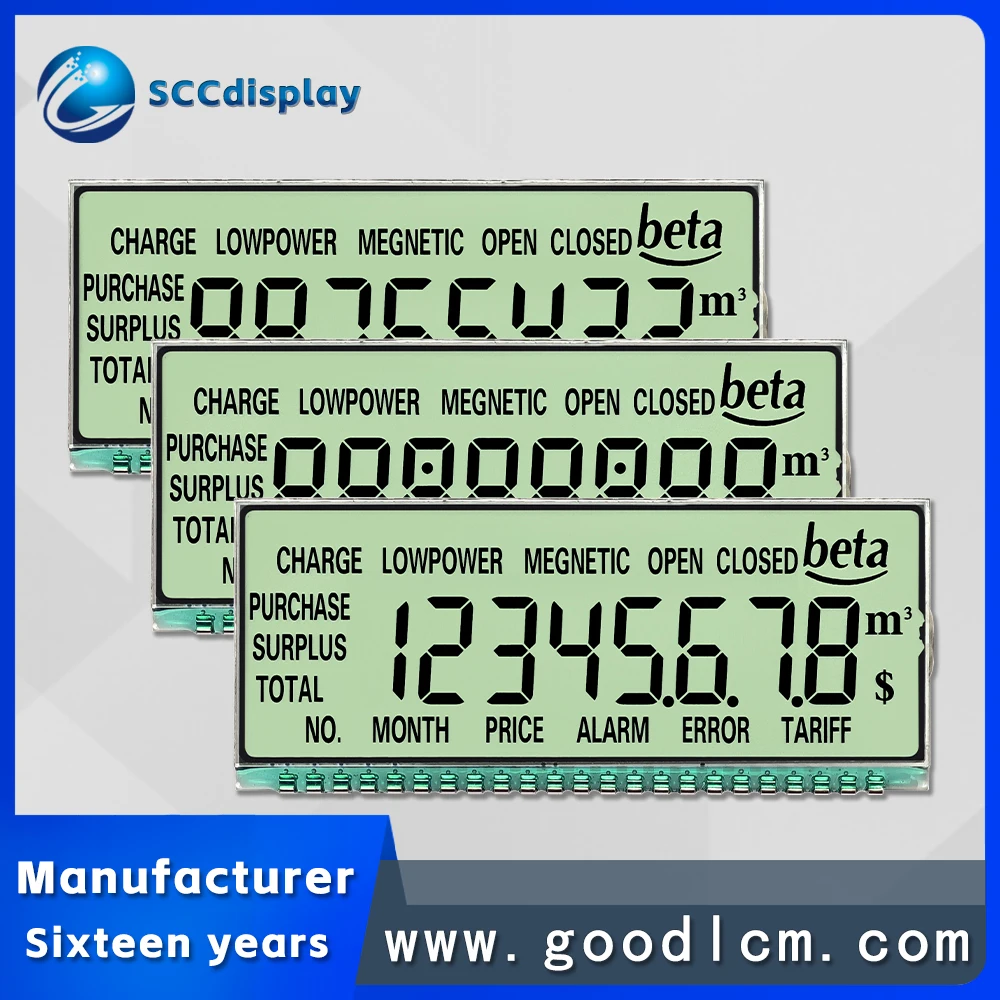 tela-lcd-tn-positiva-de-alto-contraste-sjxdgw068-de-7-segmentos-personalizada-pelo-fabricante-para-medidores-inteligentes