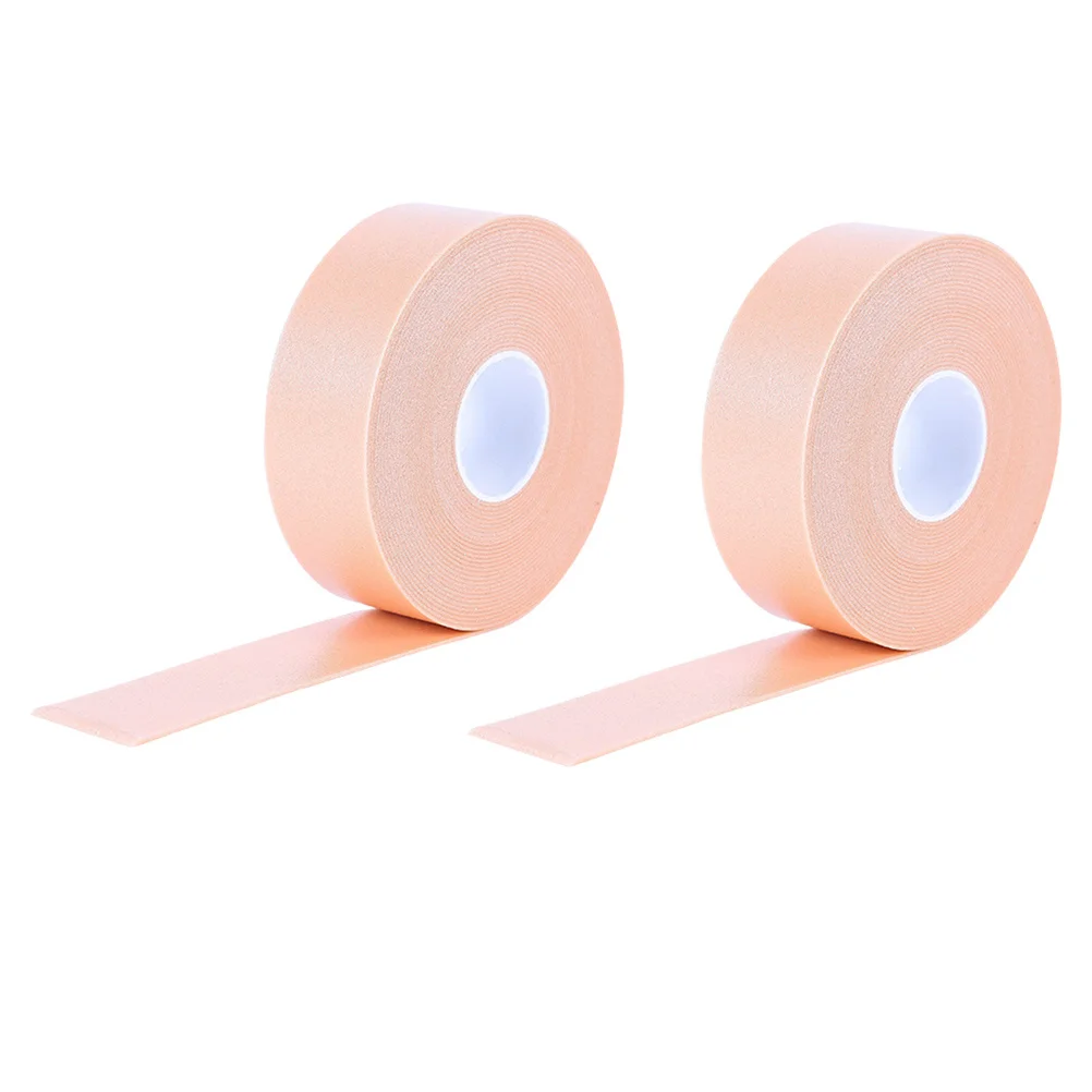 2 rotoli di adesivi per cuscini sul tallone posteriori, cuscinetti in spugna, antiscivolo, resistenti all'abrasione, per la cura dei piedi, inserti per scarpe, donne, uomini, bambini