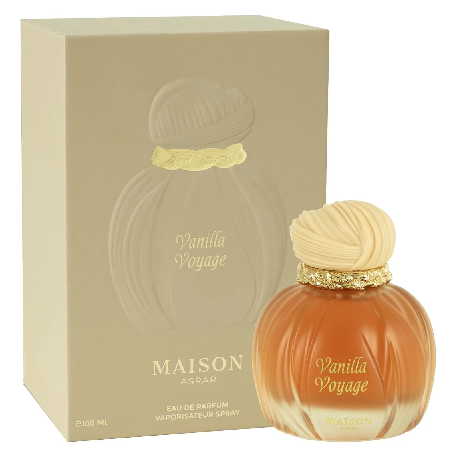 Concepto de Fragancia | Esencia Ligera y Duradera Vanilla Journey, 3.4 Onzas Líquidas | Perfume Neutral | Caramelo, Jazmín, Lingling Bean