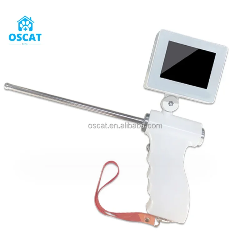 OSCAT Veterinary Endoscope cow artificial insemination Endoscope Sperm  vision bovinos inseminacion artificial