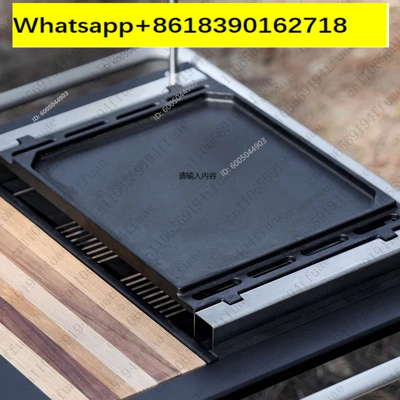 Outdoor Cast Iron Grill Pan Designed for Use with The GS450 Stove. IGT Accessory Iron Griddle Pan