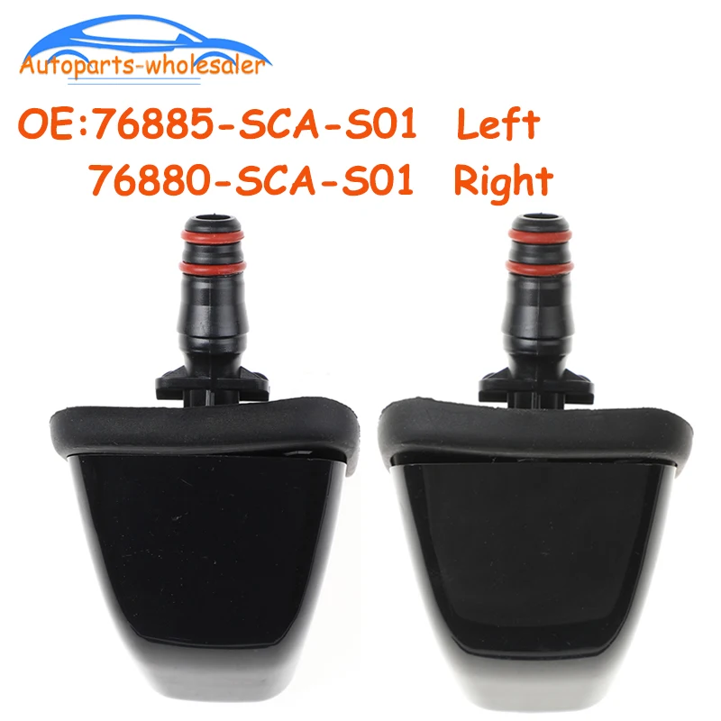 

Car 76885-SCA-S01 76880-SCA-S01 For HONDA CRV CR-V 2001 2002 2003 2004 Front Headlight Headlamp Washer Nozzle Actuator Jet