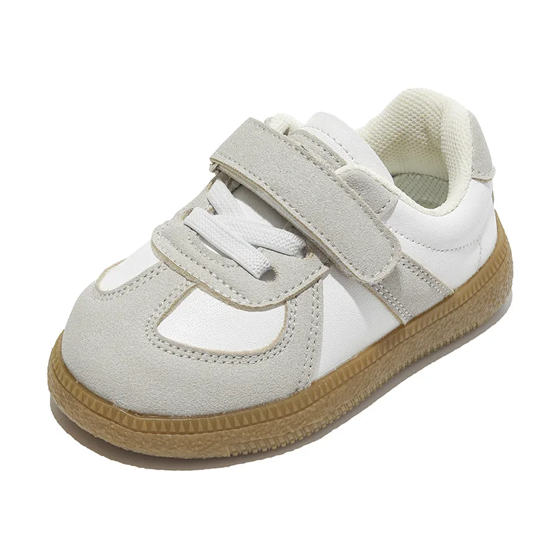 Zapatillas deportivas antideslizantes para niños, zapatos informales de malla, para correr, a la moda, para primavera y otoño, 2024