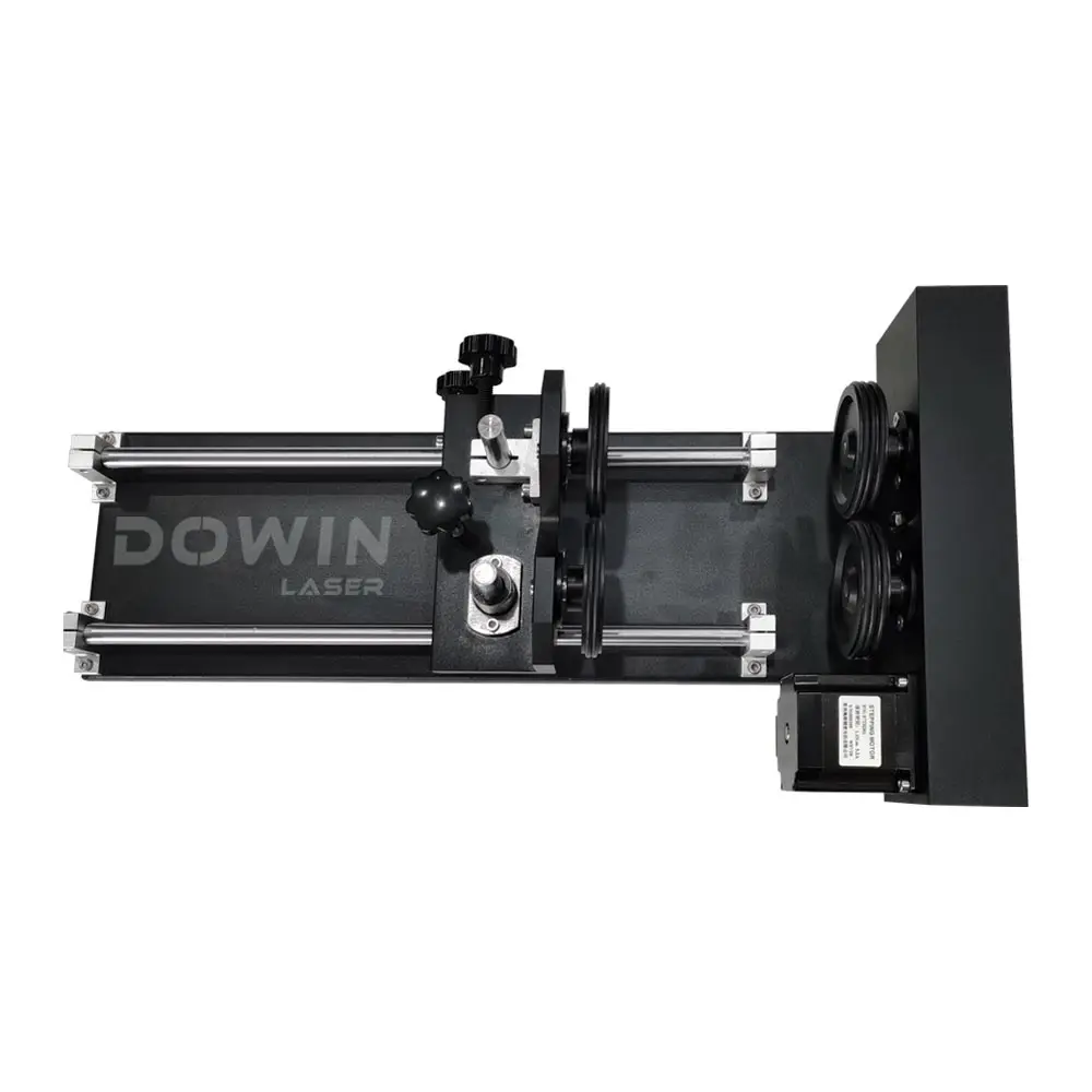 New rotary Axis for l1390  engraving cutting machine CNC CO2 laser engraving machine rotary Four-wheel rotating shaft