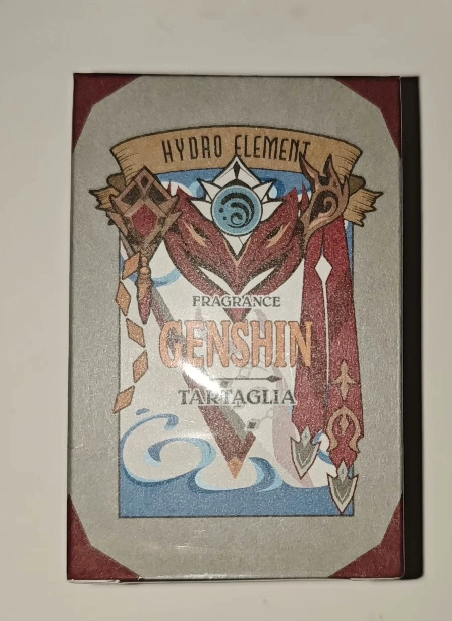 

2025 New In Stock Official MiHoYo Genshin Impact Tartaglia 30ml Official Goods With Collecting Card
