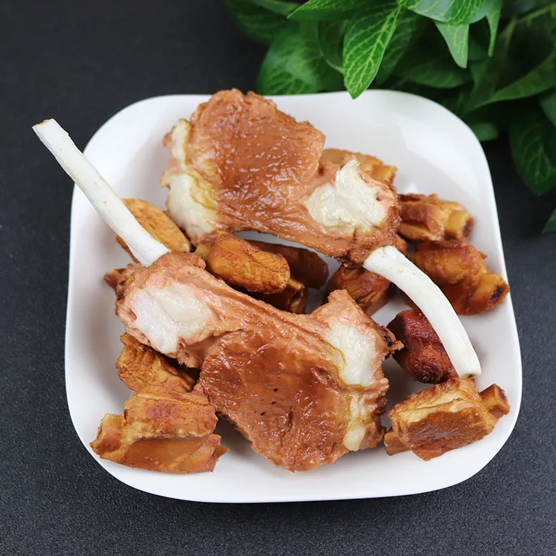 Pretend Play Simulation Food Model Children, Hotel Furnishings, Fake Meat, Steak, Pork Chop, Kids Gift, Artificial Foods