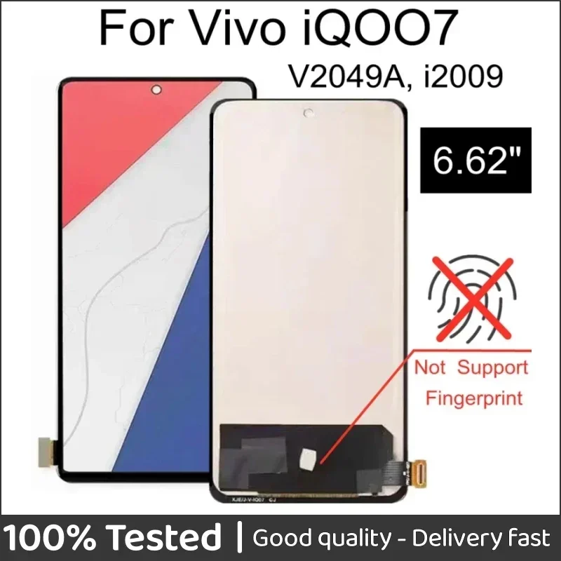 

6.62" TFT LCD For Vivo iQOO 7 Legend LCD Display Touch Screen Digitizer Assembly Replacement For VIVO IQOO7 V2049A i2009 LCD