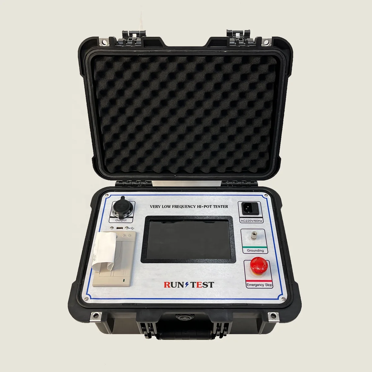 0.1Hz 0.02Hz Vlf Very Low Frequency Cable Withstand AC/DC Hipot High Voltage Test Set 80kv VLF Hipot Tester