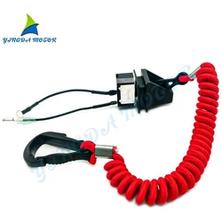 87-91941A8 +15920Q54 For Mercury Outboard Safety Stop Switch With Lanyard 91941A6 87-91941A6 Boat accessories