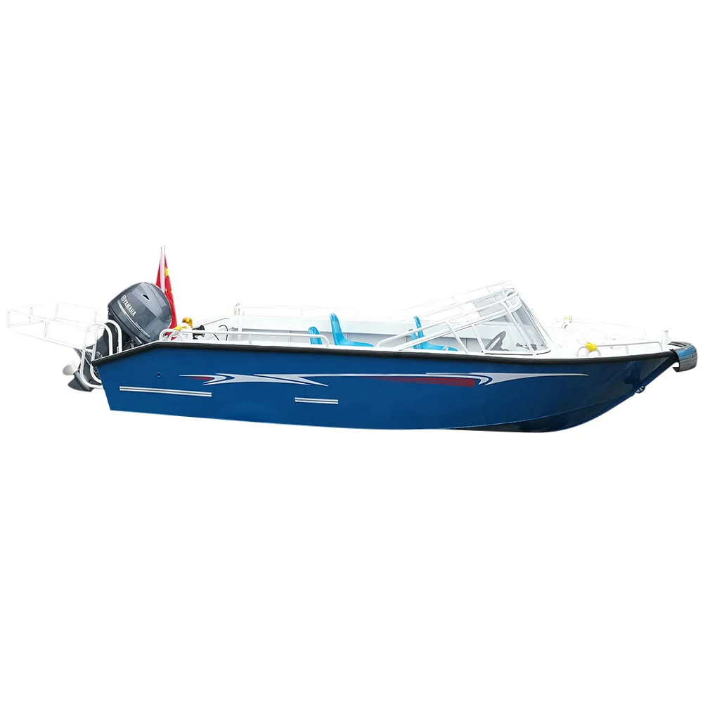 2023 Hot Sale 530 Aluminum Boat Entertainment Speedboat