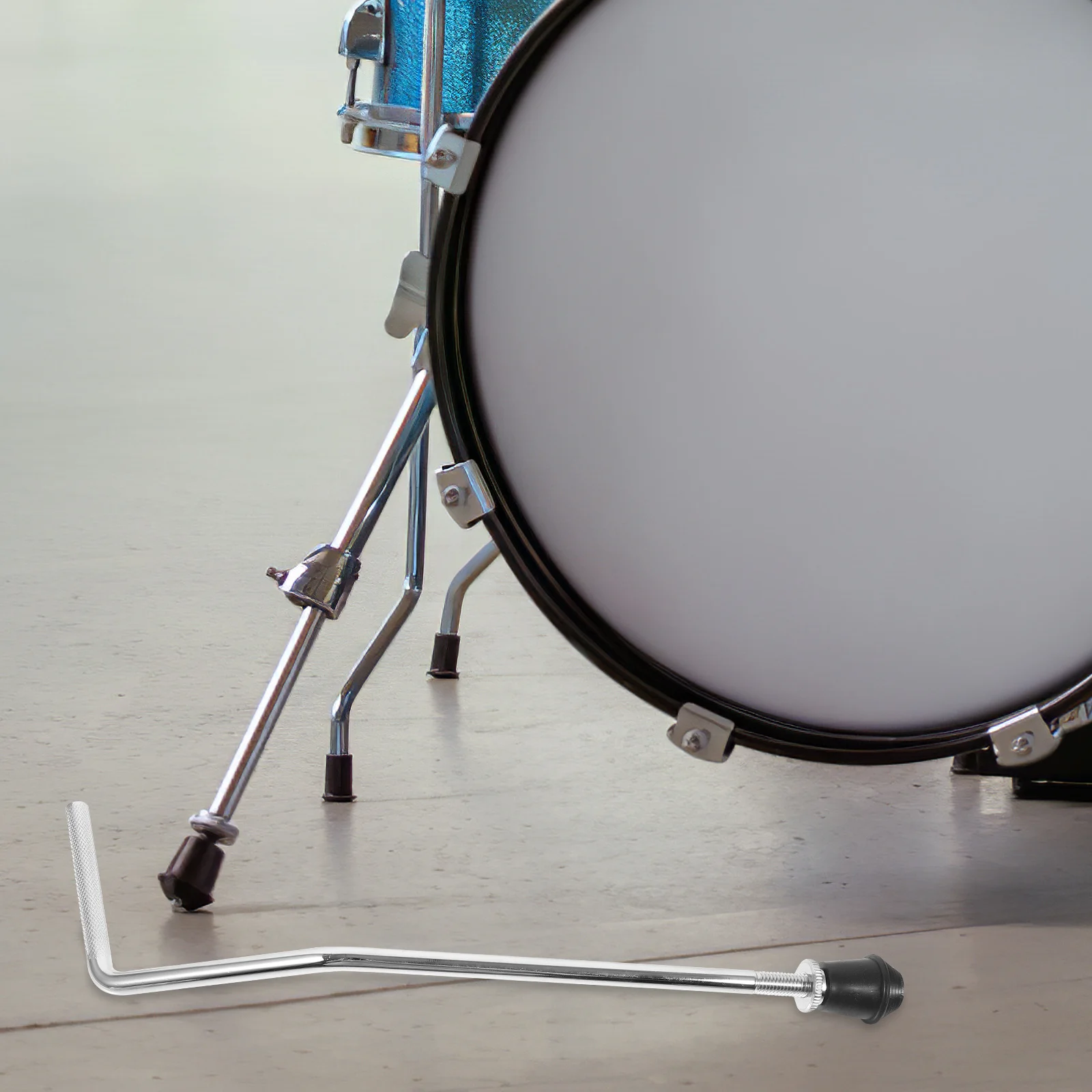 

2pcs Drum Stand Bass Legs Brackets Snare Tom Holder Metal Compatible Percussion Instrument Accessories Hardware