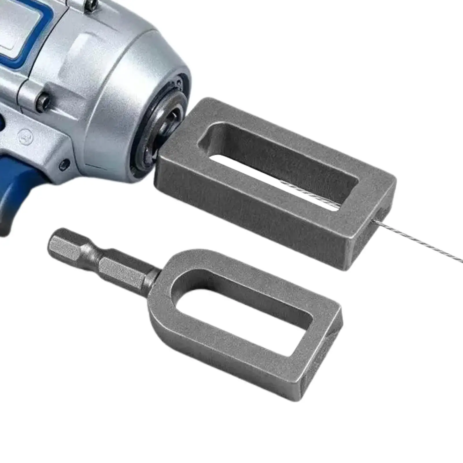 Wire Twister Tool Drill Cable Winding Tool Professional Wire Twister for Electricians Technicians Construction Home Ranch Fence