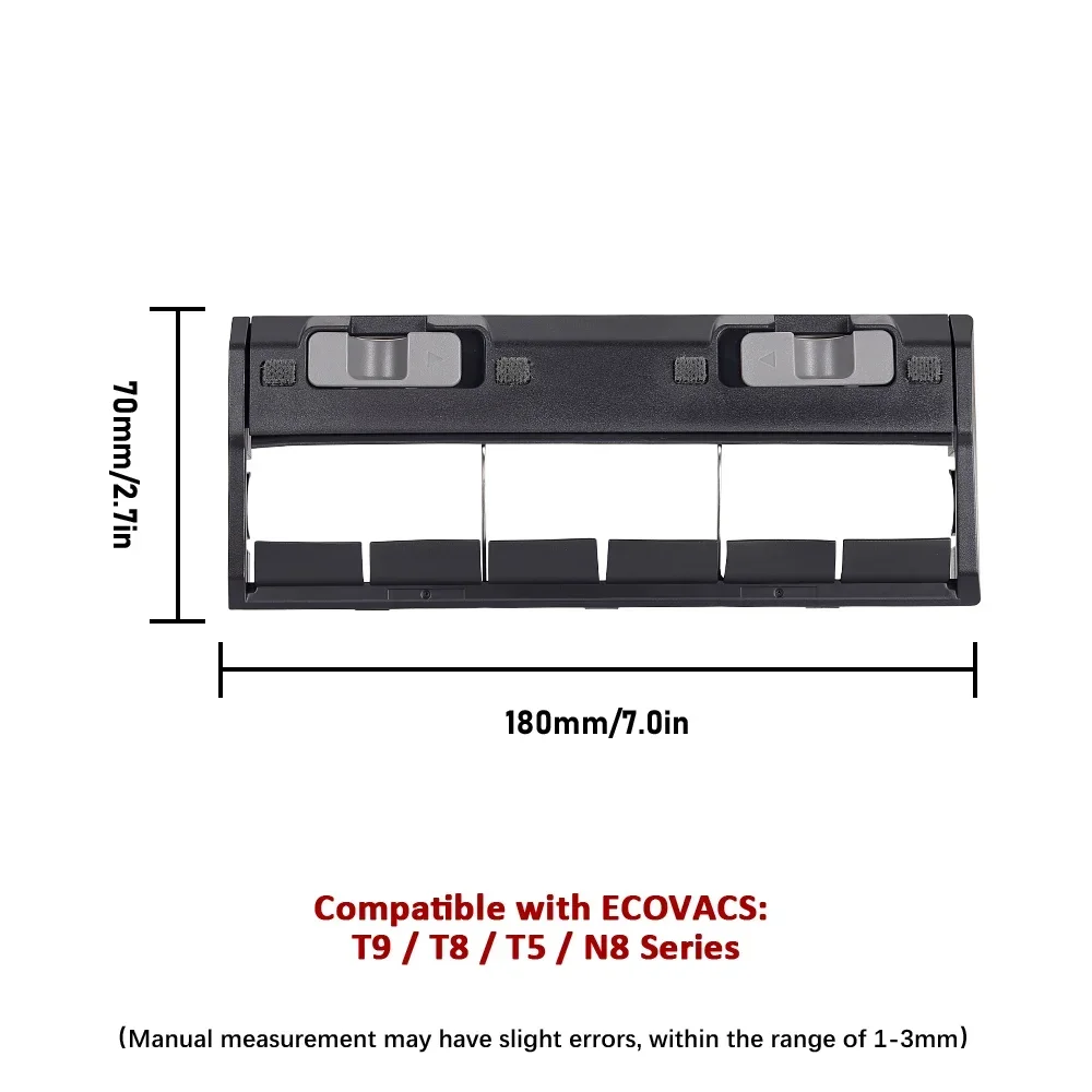 Vacuum Cleaner Spare Parts for ECOVACS Deebot OZMO T8/T8 Max/T8 AIVI/T9+/N8 Pro/N10 Plus Main Brush HEPA Filter Dust Bag