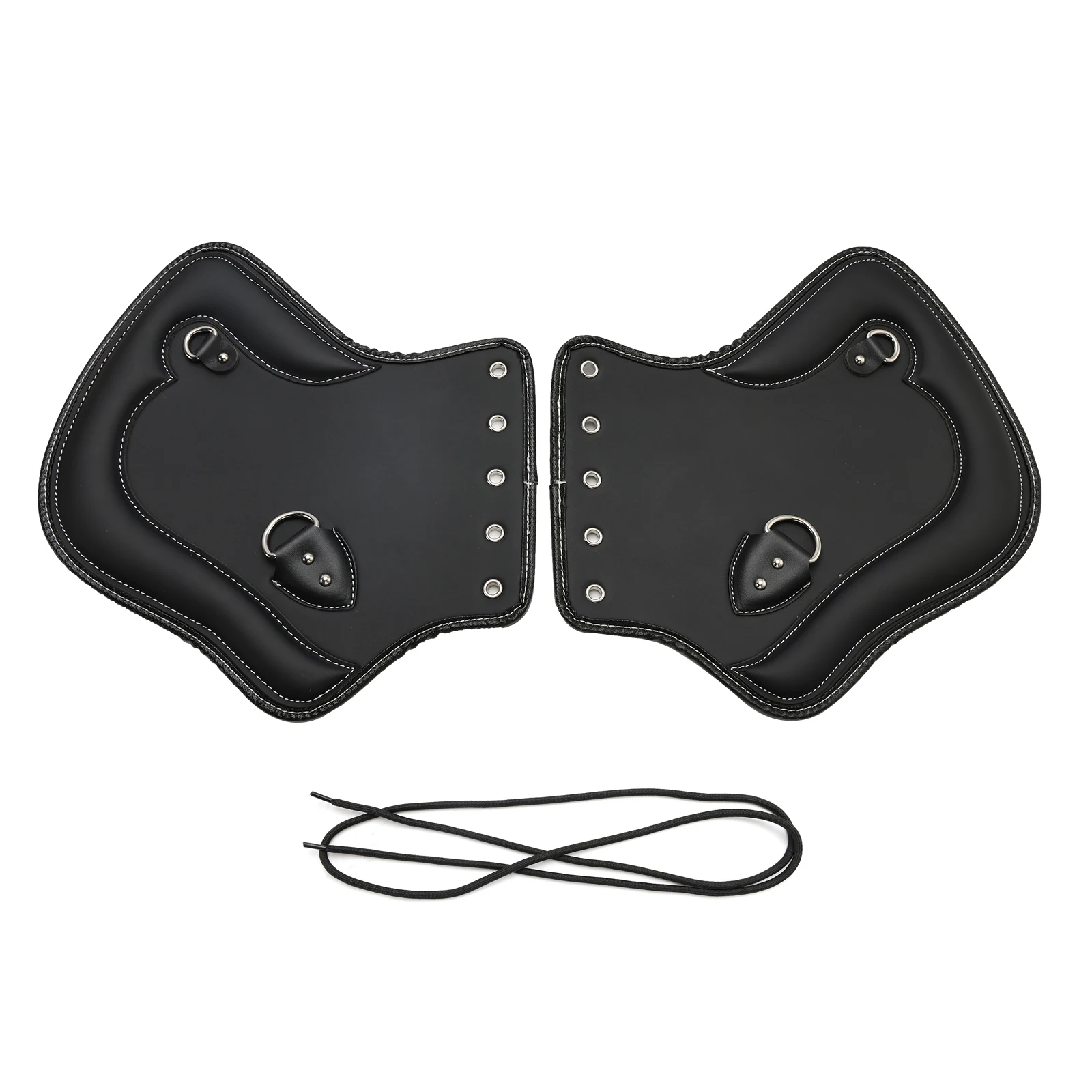 Topteng 2Pcs Heat Deflector Shield Universal Blackb For Softail Fxdr Fltrx Road Glide Brown - Image 3