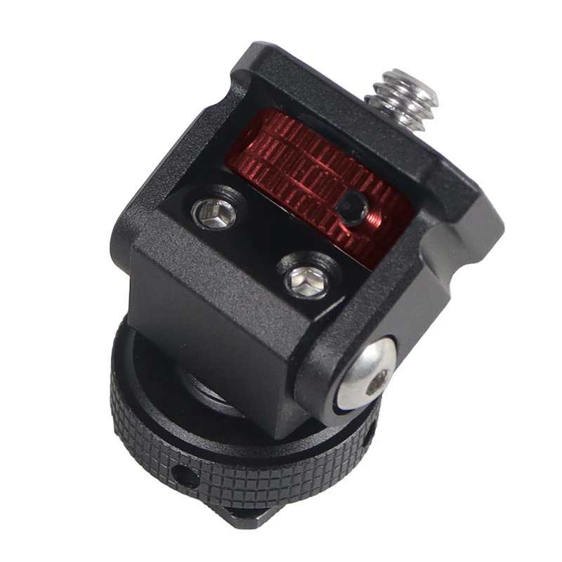 Monitorständerhalter, EVF-Halterung mit Kaltschuh, 1/4 Zoll Schraube, ARRI-Positionierungsstift, 3/8 Zoll Loch, für DSLR-Kamera, Feldblitzlichthalterung – Detail 16
