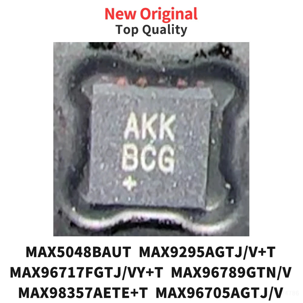 (1 Piece) MAX5048BAUT MAX9295AGTJ/V+T MAX96717FGTJ/VY+T MAX96789GTN/V MAX98357AETE+T MAX96705AGTJ/V New Original