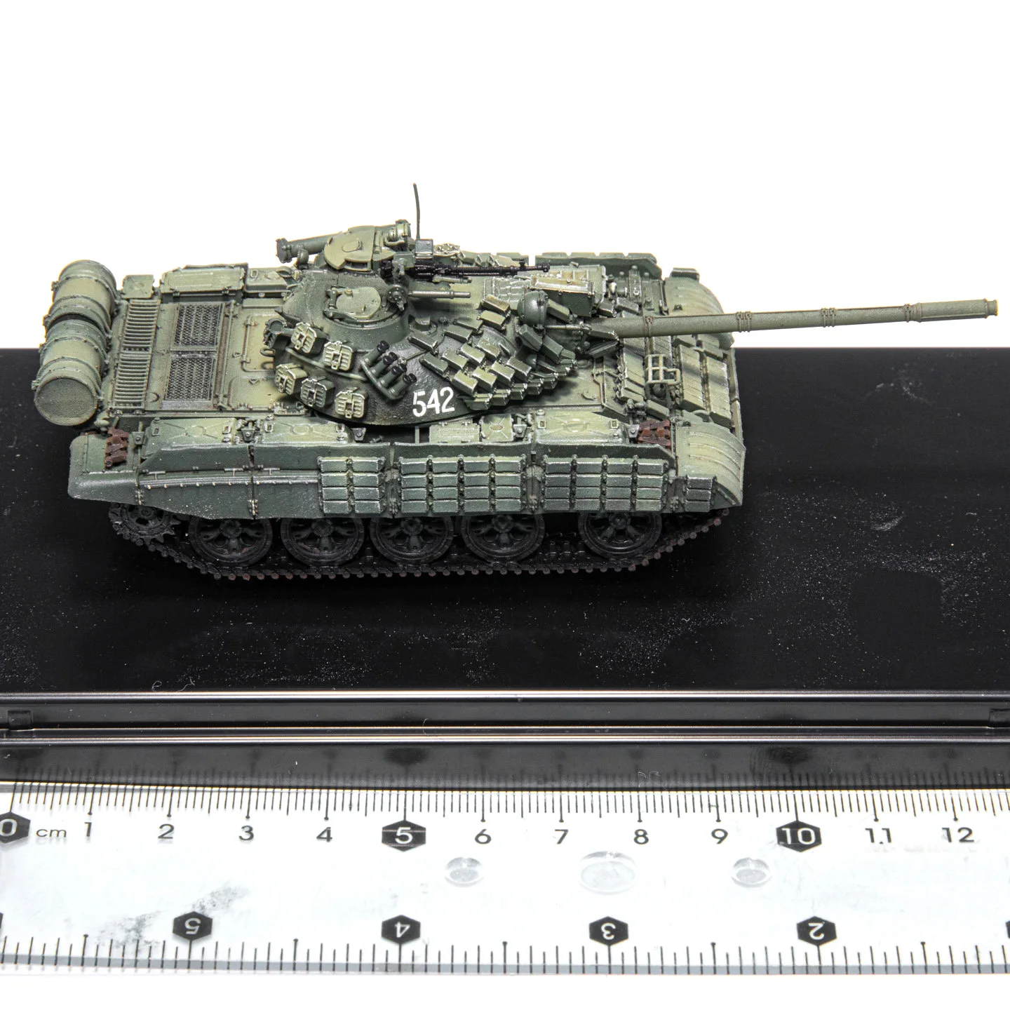 

1: 72 5M 72119A Russian T55 T-55AMV Tank Armored Edition (Old Painting) Static Finished Model