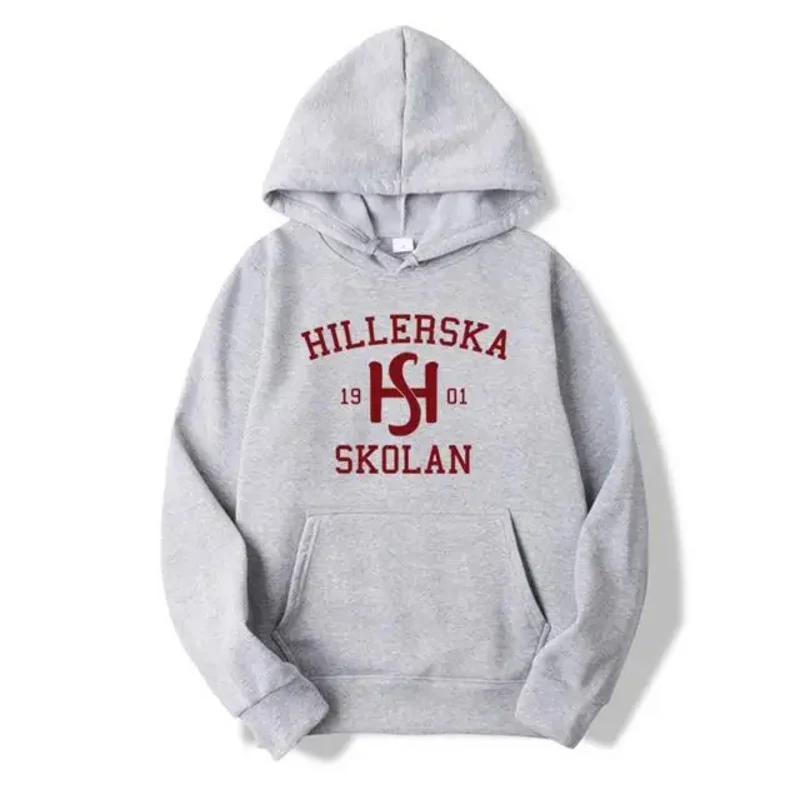 Young Royals Hillerska Skolan Hoodie Hillerska Skolan Unisex Hooded Sweatshirt Graphic Hoodies Long Sleeve Pullover Tv Show Tops