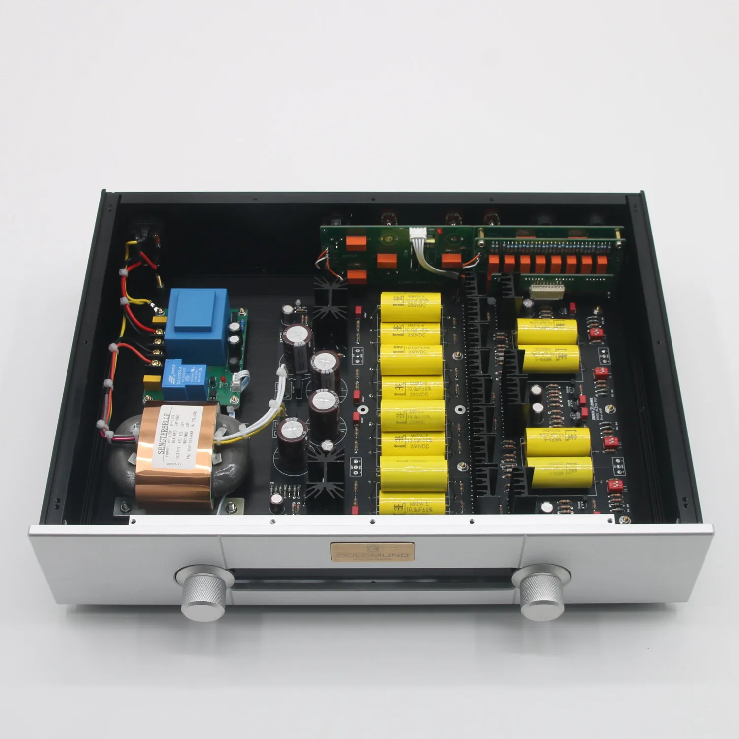 HiFi Pass P17 Mosfet Fernbedienbare Lautstärkeregelung Audio-Vorverstärker Vollständig Symmetrischer Heim-Vorverstärker Basierend auf PASS 1.7 Vorverstärker-Schaltung