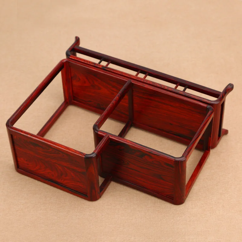 Redwood Handicraft Display Rack, Small Potted Plants, Duobao Ge Storage Rack