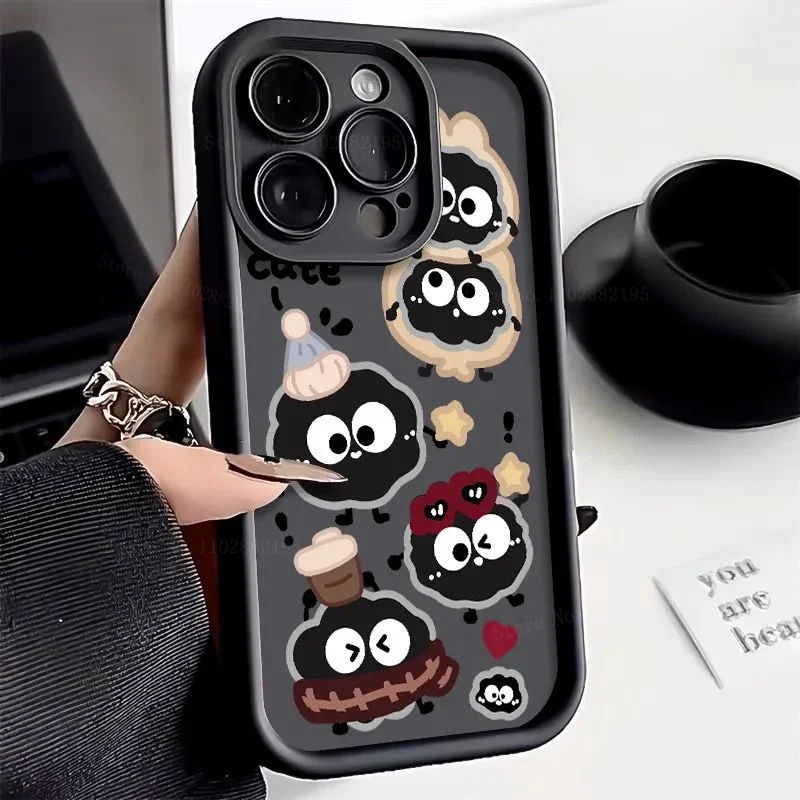 For Xiaomi 13T 12T 13 12 11 Lite 5G NE 12X 12S POCO X5 X4 GT F3 F4 F5 Pro Case Cartoon Big Eye Eggette Soft TPU Silicone Cover