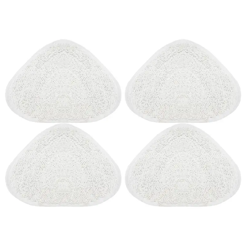 

L73A НОВЫЕ 4 шт. моющиеся многоразовые треугольные накладки для паровой швабры, сменные насадки для пылесоса, инструмент для уборки пола