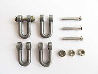 Mato Spare 1/16 Tiger Tank Metal Tow Shackles With Screws MT072 Toucan Parts TH00759-SMT8