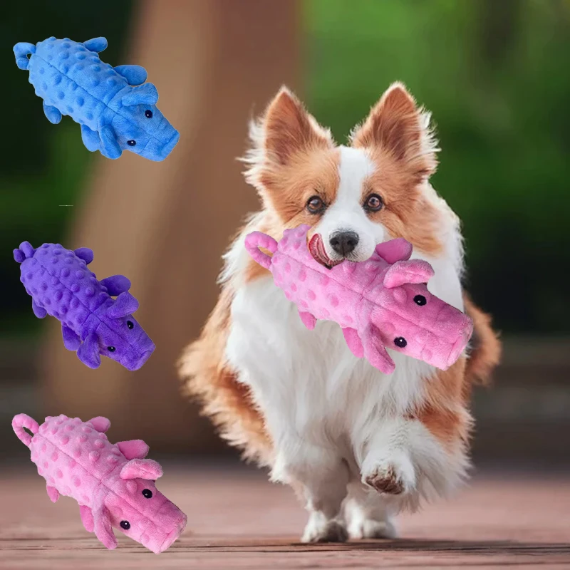 

YXT Dog Squeaky Toy Training Chew and Play Furniture Protector Stuffed Pet Plush Toy for Exercise Small Large Breed Dogs Puppy P