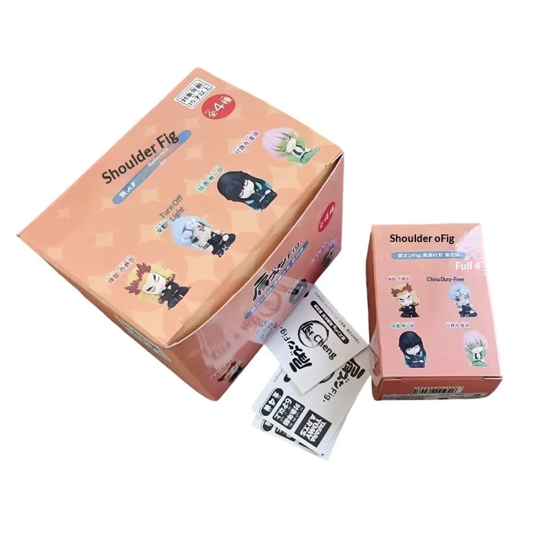 鬼滅の刃 猫柱フィギュア4体セット 胡蝶しのぶ 時透研十郎 煉獄杏寿郎 寝そべりポーズ ガシャポンボックス エッグディスプレイ