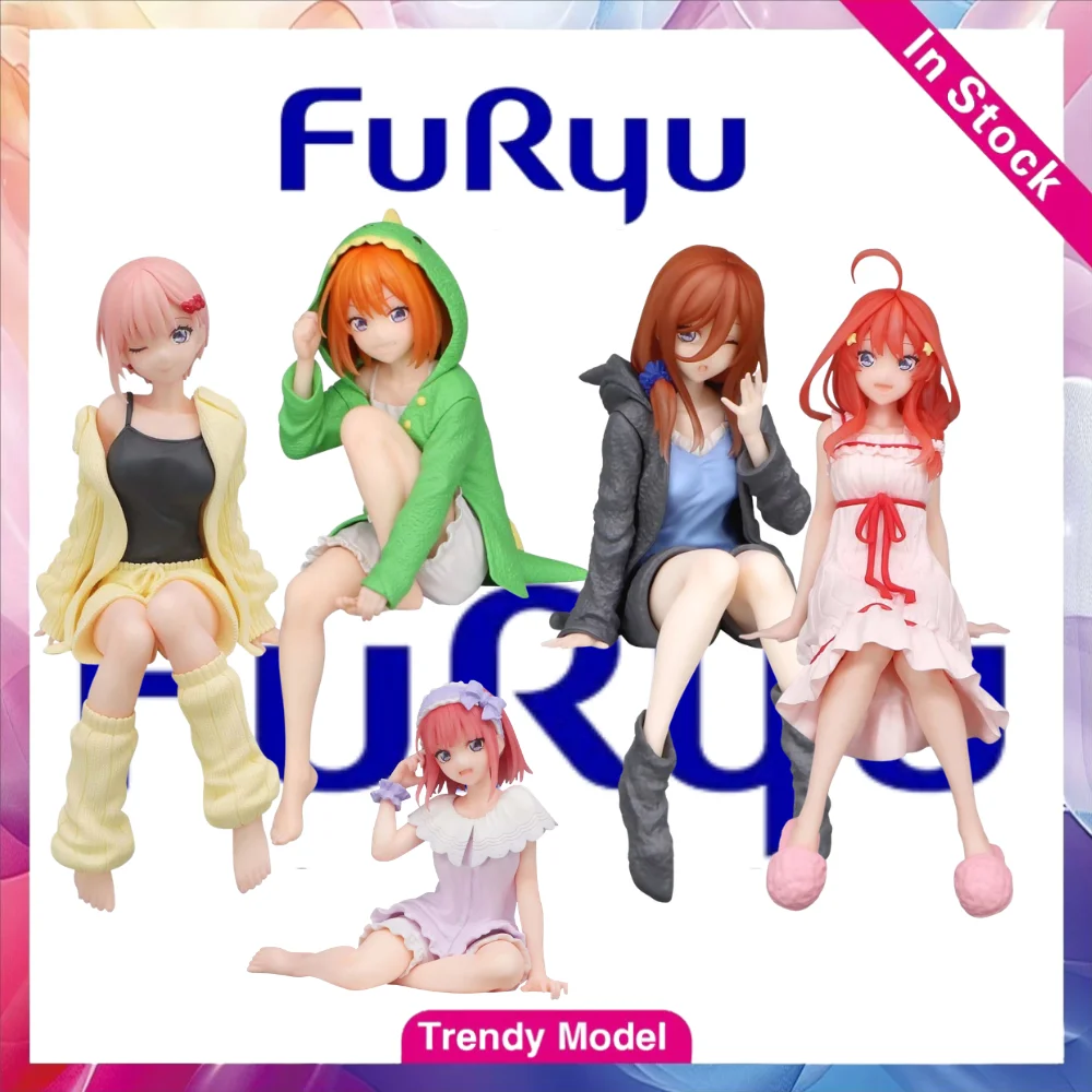 【TM】In Stock FuRyu Noodle Stopper Figure The Quintessential Quintuplets Gotoubun No Hanayome Figures Model Toy Gift Collection