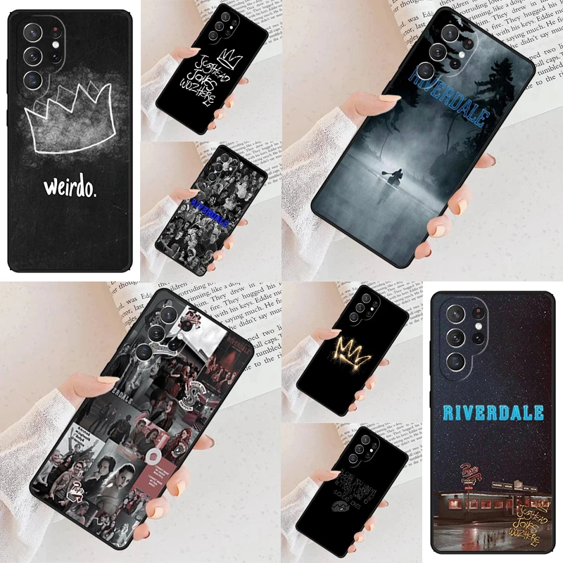 RIVERDALE JUGHEAD JONES WUZ HERE Phone Case For Samsung Galaxy S24 S23 S22 S21 Ultra S10 Note 10 Pro S20 Plus FE S9 S8 Cover