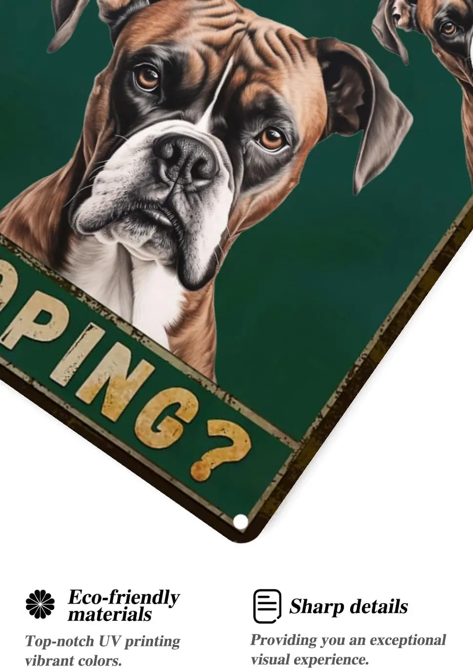 Metal Sign Dog Boxer Are You Pooping Sign Vintage Funny Sign Retro Aluminum Tin Signs for Home Kitchen Bathroom Garden Bar 8x12