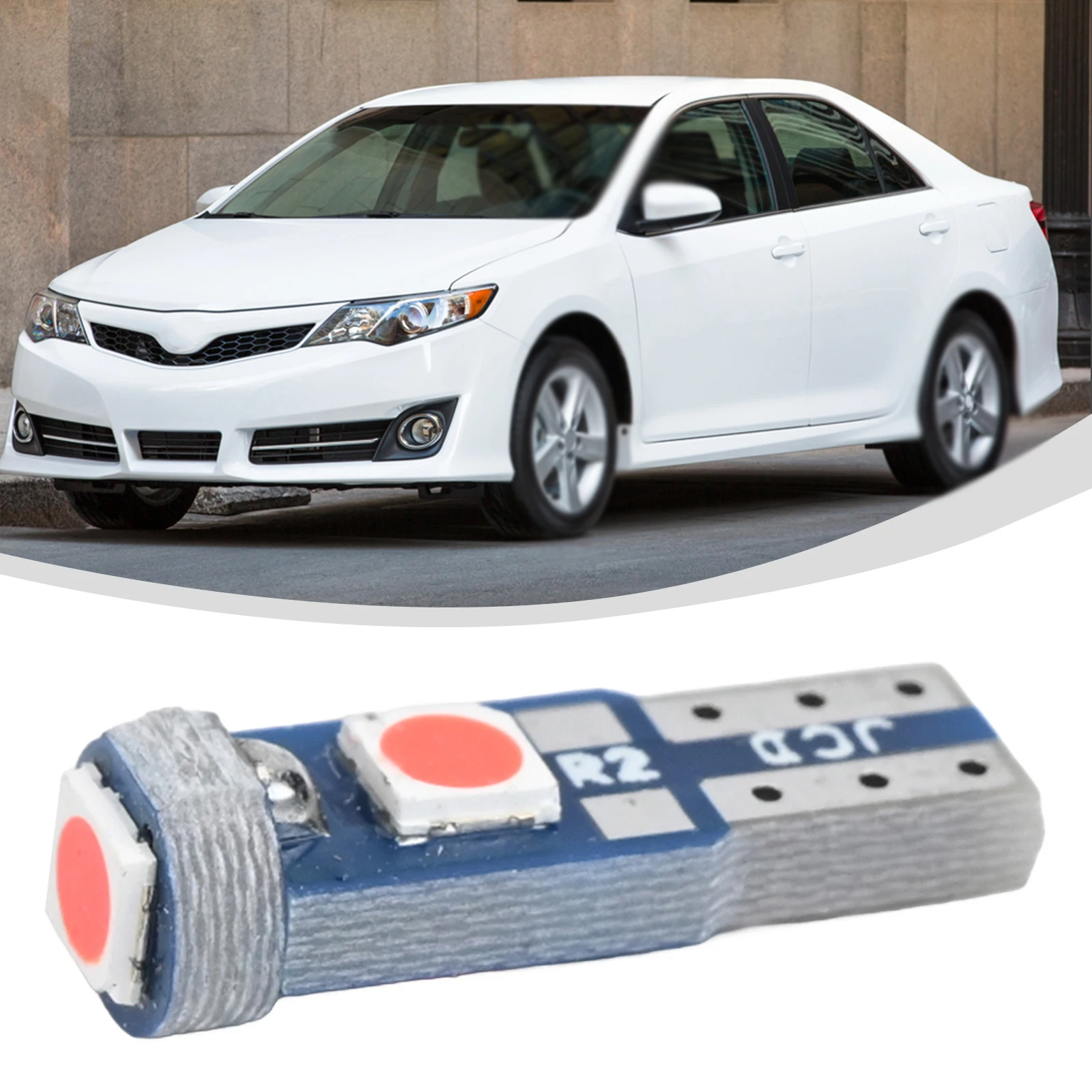 

For Car Dashboard Energy-efficient Car Light T5 3030-3SMD LED Light Dashboard Illumination Long-lasting Performance