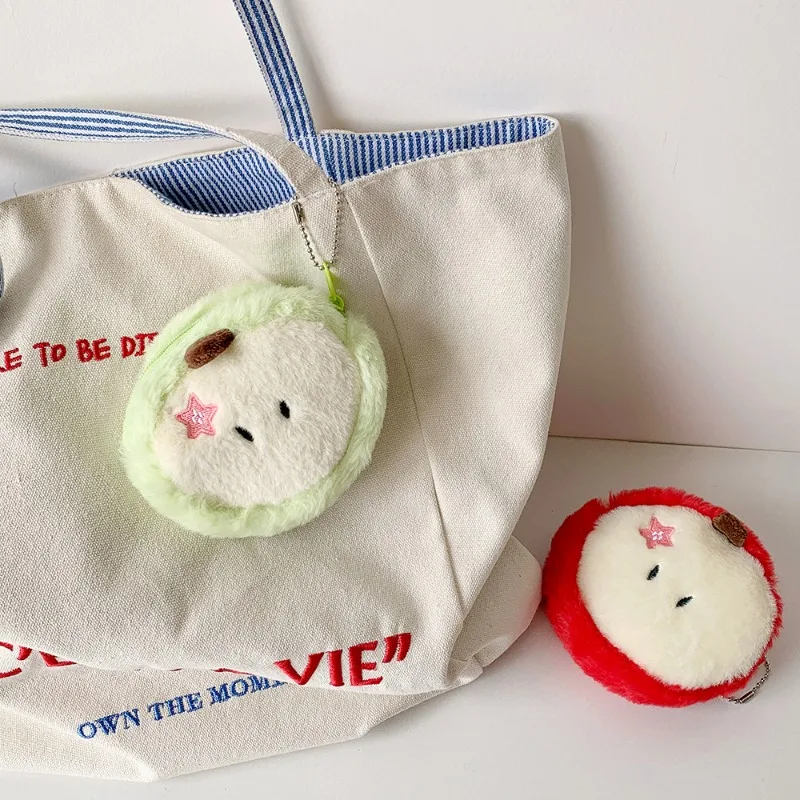 لطيف أفخم الفاكهة محفظة نسائية للعملات المعدنية الكرتون سماعة صغيرة كابل بيانات حقيبة التخزين المحمولة المفاتيح قلادة حقيبة صغيرة #2