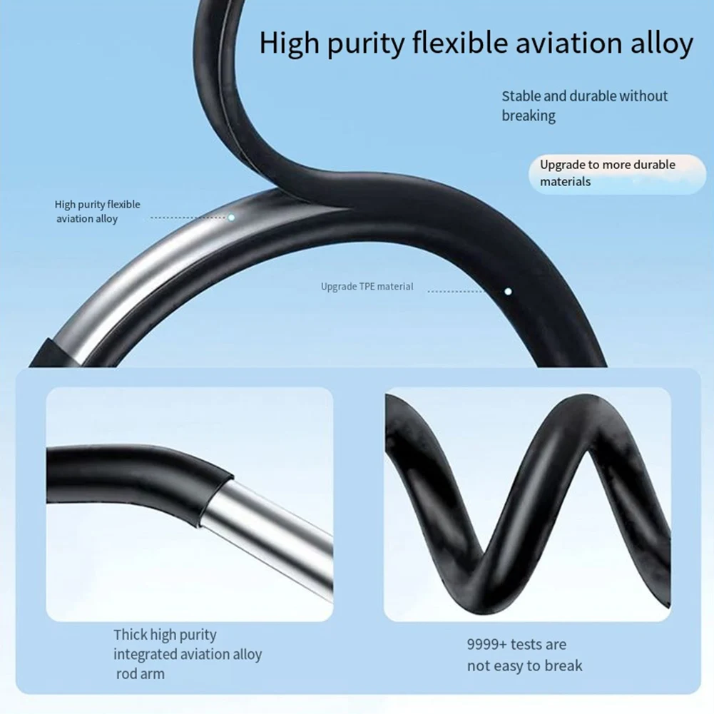 Tilt And Rotate Capable Vehicle Mounted Tablet Holder Supporting Sizes From Four Point Seven To Nine Point Six Inchs