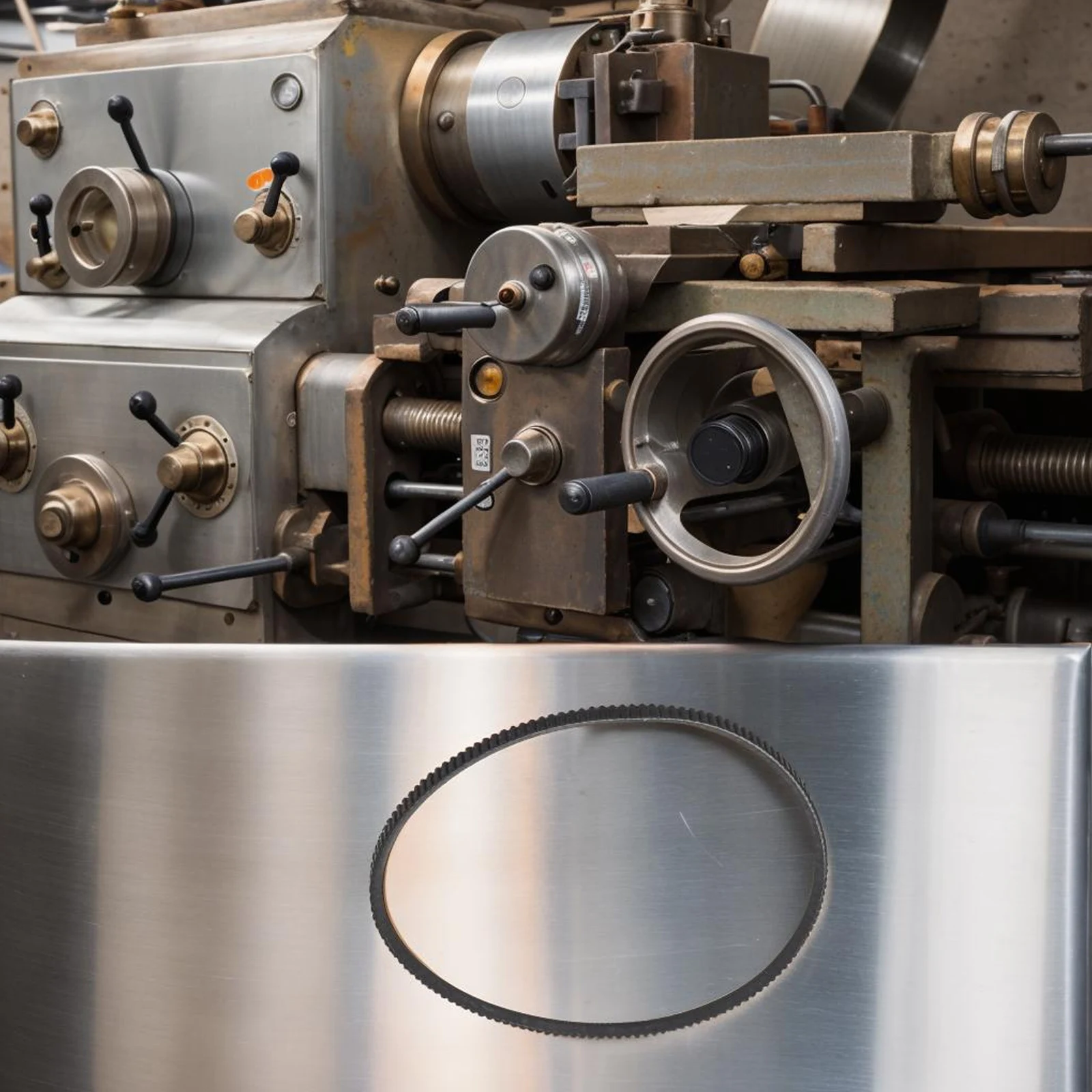 Ремень для обслуживания токарного станка 5M365 Ремень для токарного станка Амортизирующий и вибрационный, морозостойкий, простая установка