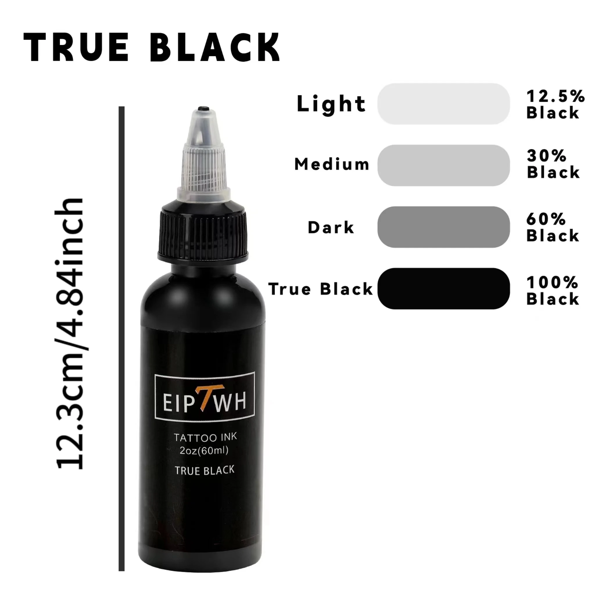 Tattoo ink colorant 2oz (60ml) white tattoo colorant, professional tattoo tattoo white consumable dye set