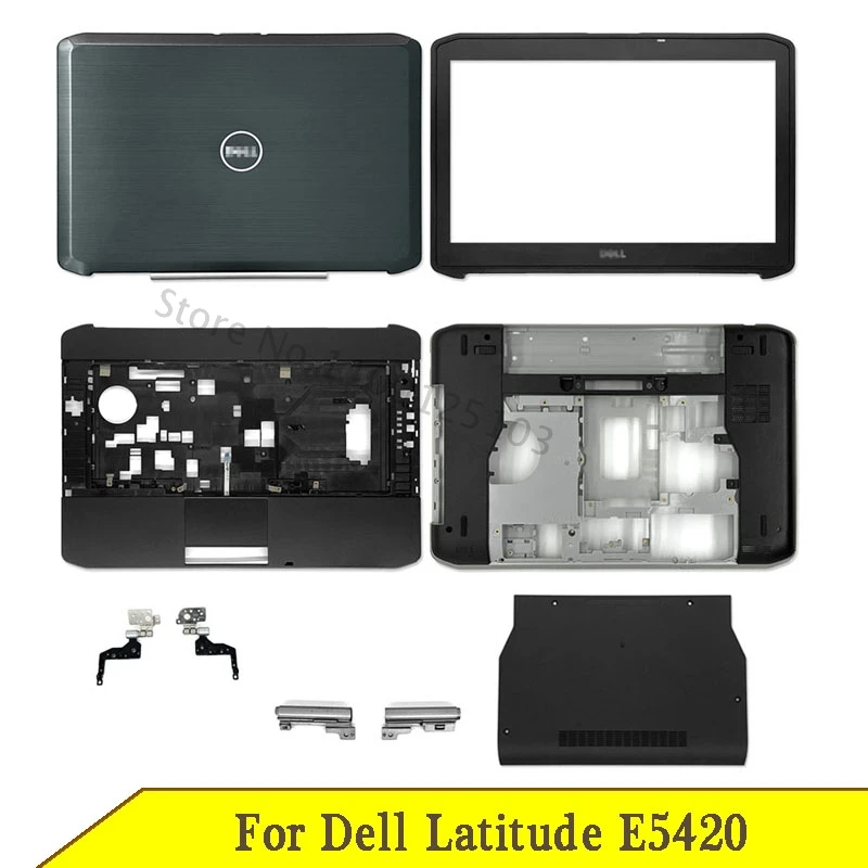 para dell latitude 5420 e5420 lcd capa traseira moldura frontal palmrest inferior case porta dobradicas capa dobradica nao toque novo 01