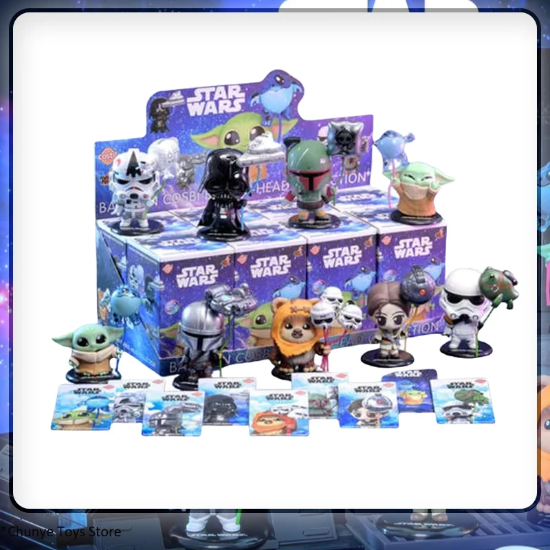 Оригинальный воздушный шар «Звездные войны» Cosbi Bobble-Head Collection Series слепая коробка мини-фигурка Коллекционная игрушка слепая коробка подарок для детей