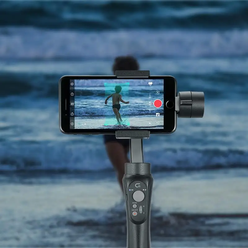 ZHIYUN Gimbal genggam 3 sumbu C11, Gimbal Stabilizer untuk ponsel pintar untuk iPhone Samsung Huawei Android Tiktok Youtube Vlog