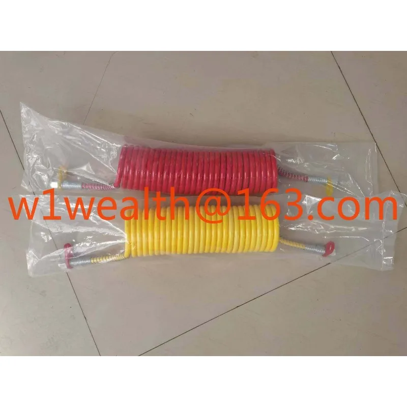 Trailer trachea coil tube brake trachea half spring tube double pressure king