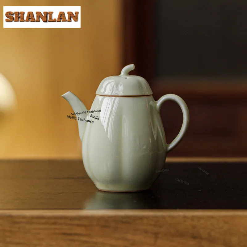 HOYIHM 130ml Honey-glazed Teapot Traditional Tea Infuser Pot Tea Making Kettle With Filter Oolong Tea Cha Accessories Ornaments