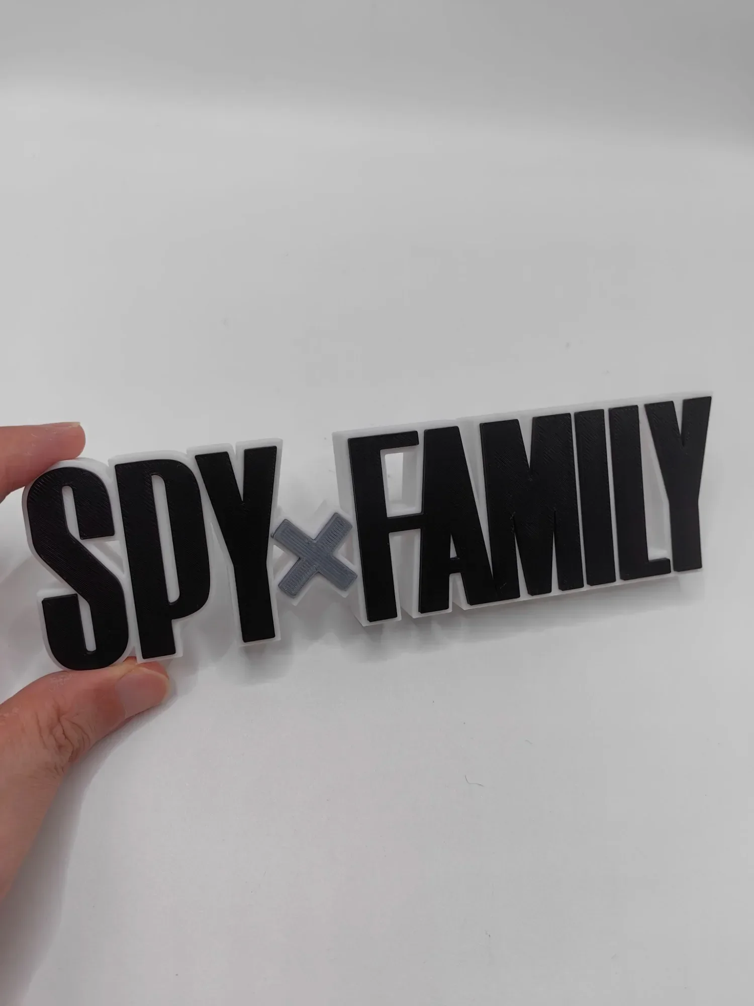 

CosplayAnime Spy X Family 3D Logo Model Doll Nameplate for Anya Twilight Yor Forger PVC Figure Display Prop Cosplay Exhibition T
